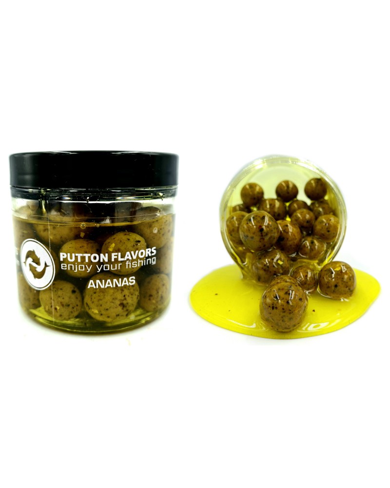 Kulki Putton Flavors Boosted Hookbaits Ananas 16&20mm 200g