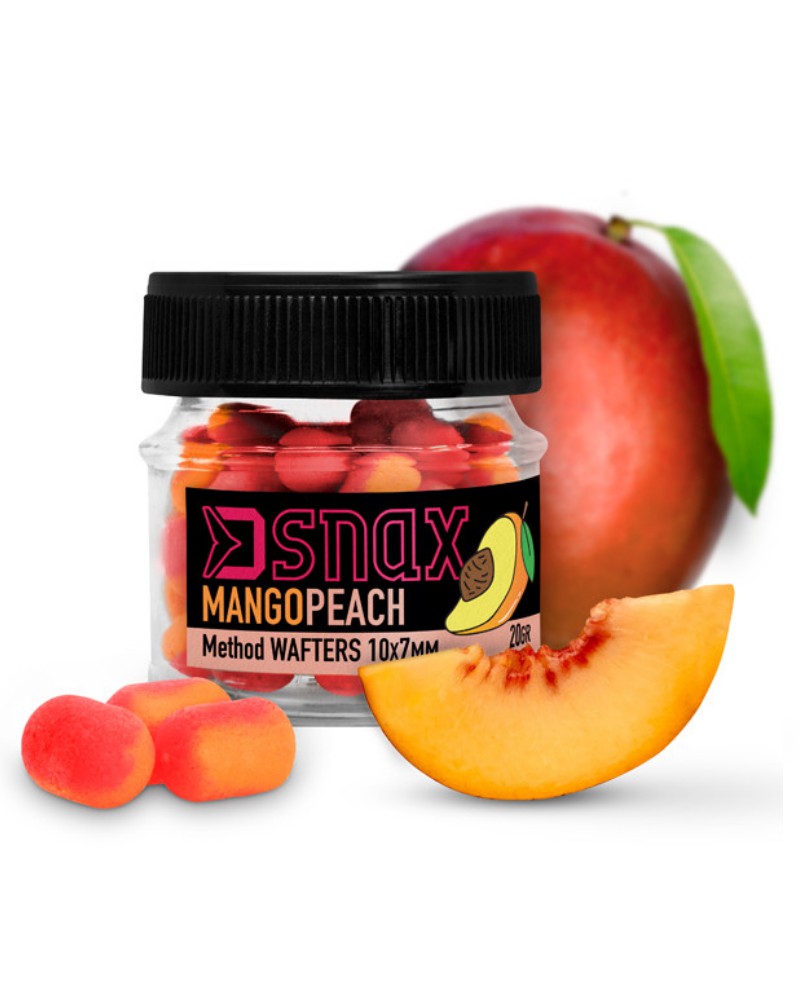 Dumbells Delphin D Snax Waft Mango-Brzoskwinia 10x7mm 20g