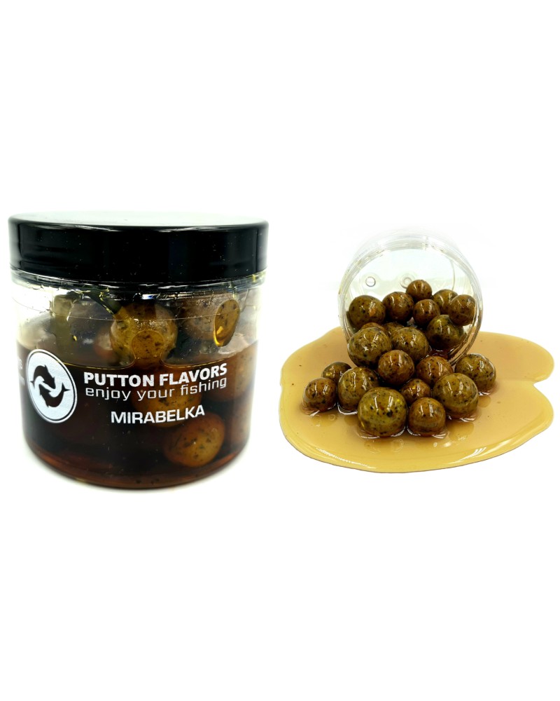 Kulki Putton Flavors Boosted Hookbaits Mirabelka 16&20mm 200g