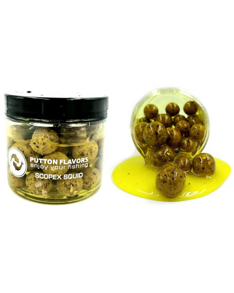 Kulki Putton Flavors Boosted Hookbaits Scopex Squid 16&20mm 200g