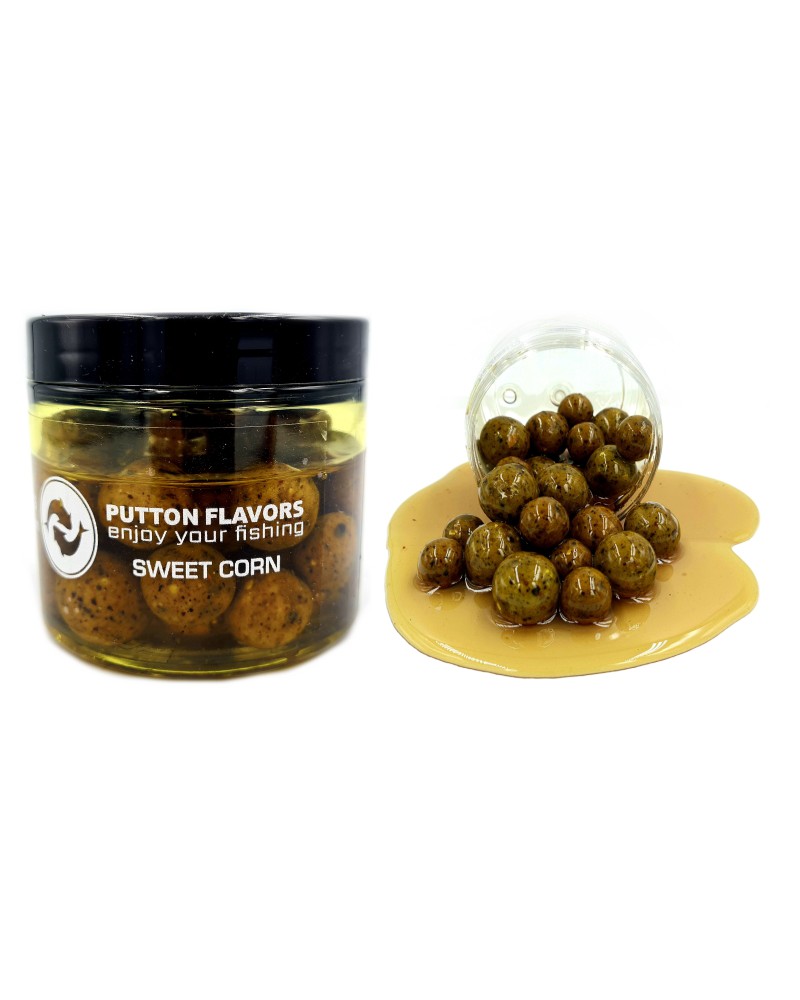 Kulki Putton Flavors Boosted Hookbaits Sweet Corn 16&20mm 200g