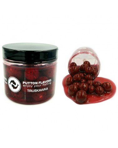 Kulki Putton Flavors Boosted Hookbaits Truskawka 16&20mm 200g