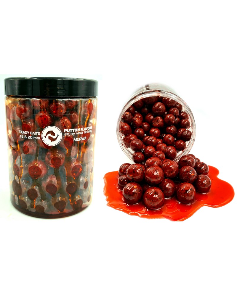 Kulki Putton Flavors Ready Baits w zalewie XXXL Morwa 16&20mm 1000ml