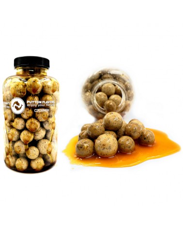 Kulki Putton Flavors Ready Baits w zalewie XXL Czosnek 16&20mm 500ml