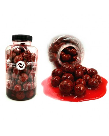 Kulki Putton Flavors Ready Baits w zalewie XXL Kryl 16&20mm 500ml