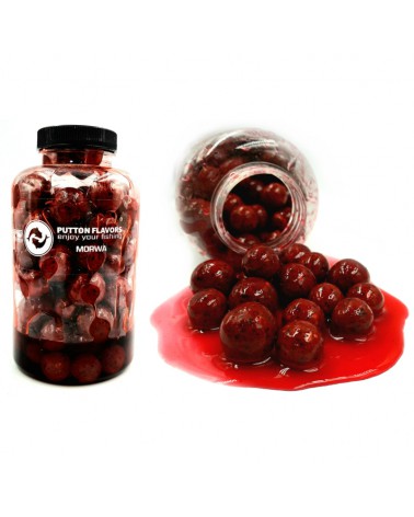 Kulki Putton Flavors Ready Baits w zalewie XXL Morwa 16&20mm 500ml