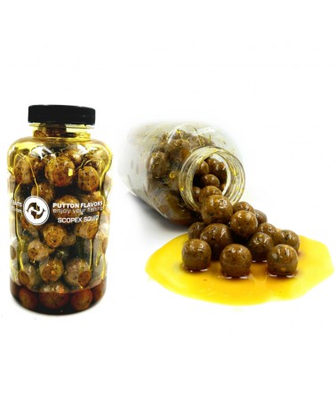 Kulki Putton Flavors Ready Baits w zalewie XXL Scopex Squid 16&20mm 500ml