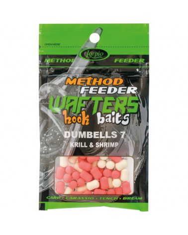 Przynęta Lorpio Hook Baits Wafters Dumbells 7mm Krill&Shrimp 15g