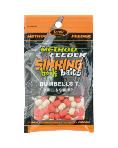 Przynęta Lorpio Hook Baits Sinking Dumbells 7mm Krill&Shrimp 20g
