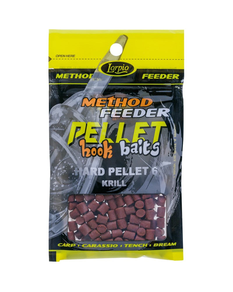 Przynęta Lorpio Hook Baits Hard Pellet 6mm Krill 25g