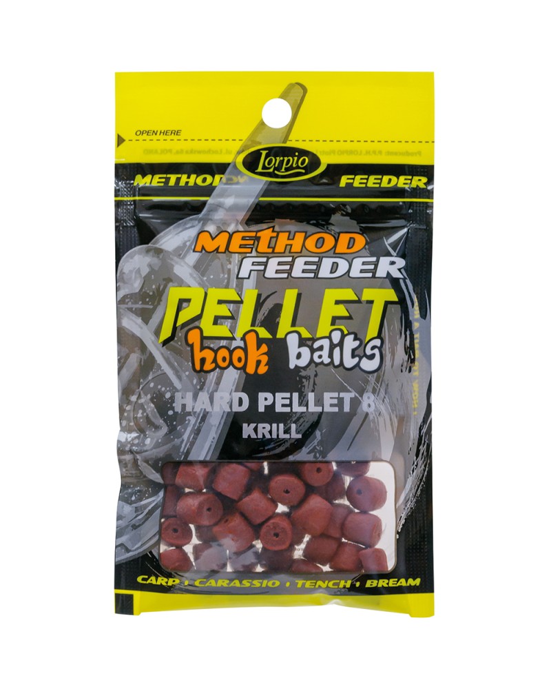 Przynęta Lorpio Hook Baits Hard Pellet 8mm Krill 25g