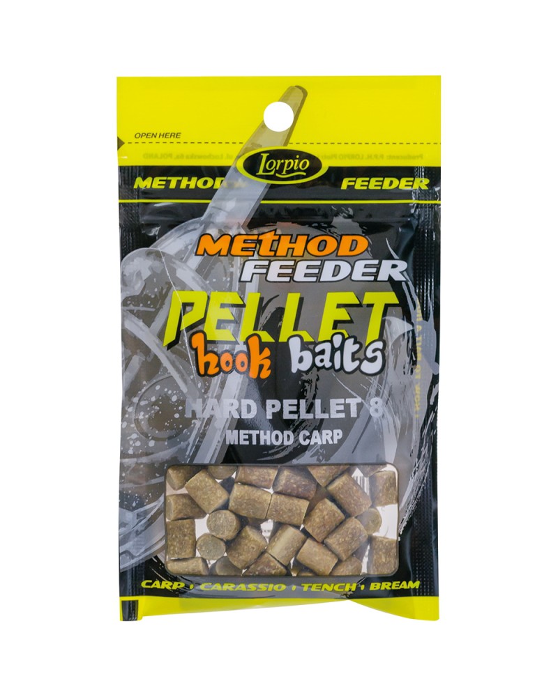 Przynęta Lorpio Hook Baits Hard Pellet 8mm Method Carp 25g