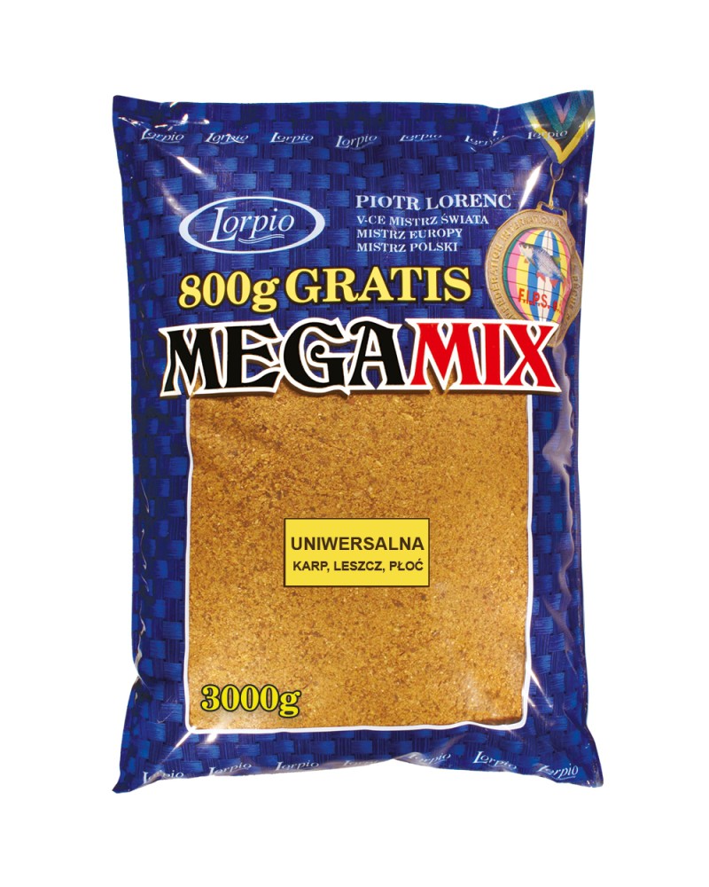Zanęta Lorpio Mega Mix Uniwersalna 3kg