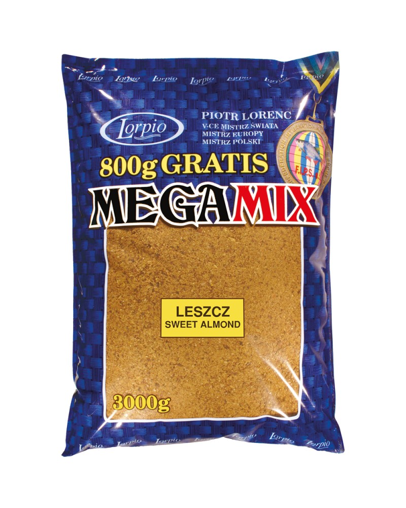 Zanęta Lorpio Mega Mix Leszcz Sweet Almond 3kg