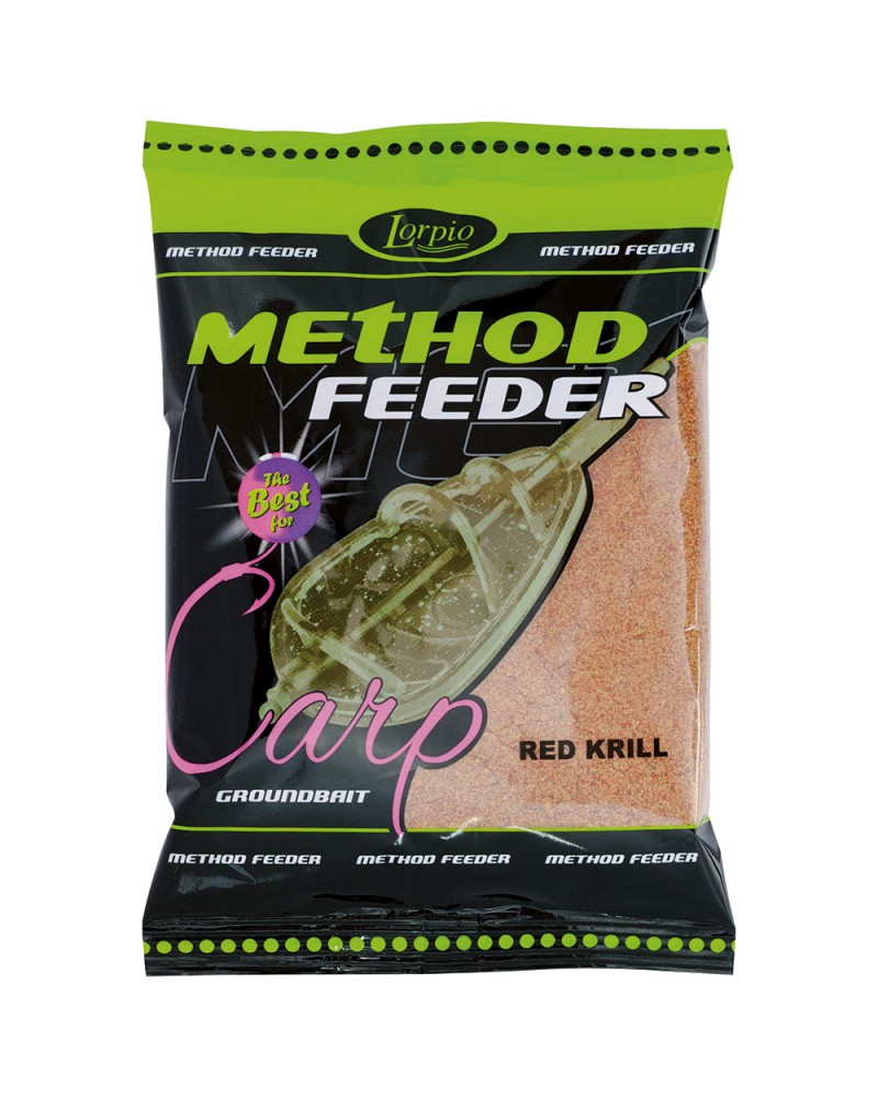 Zanęta Lorpio Method Feeder Red Krill 700g