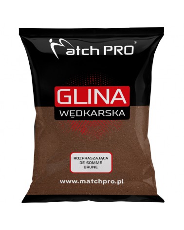 Glina Match Pro Rozpraszająca De Somme Brązowa 2kg