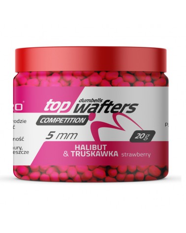 Top Dumbells MatchPro Wafters Halibut Strawberry 5x6mm 20g
