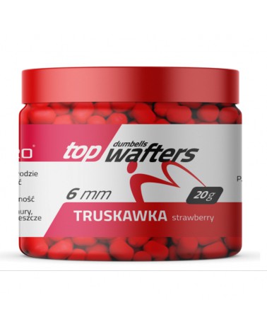 Top Dumbells MatchPro Wafters Truskawka 6x8mm 20g