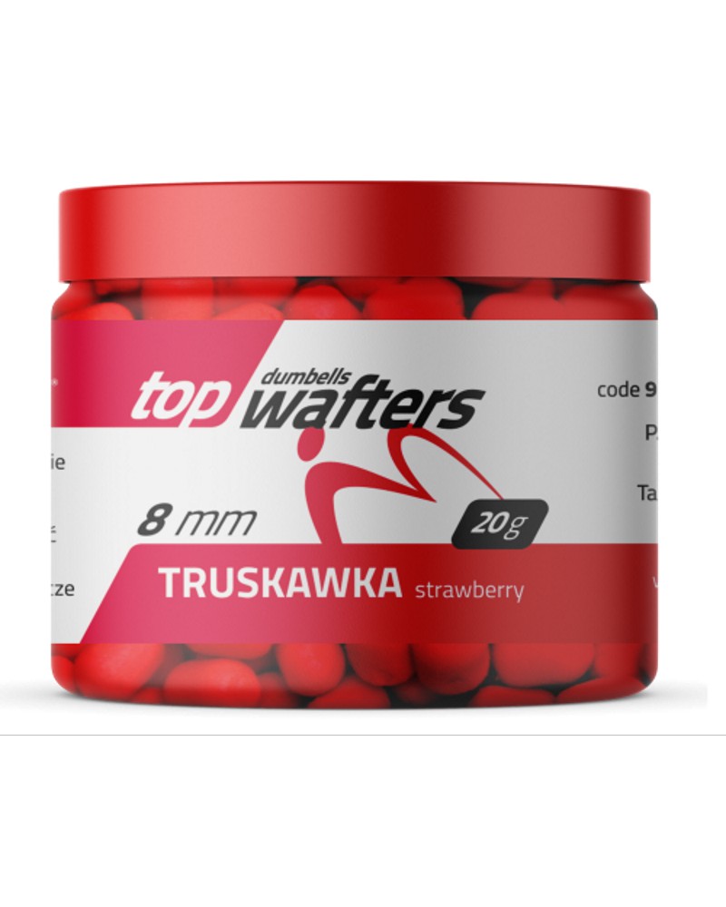 Top Dumbells MatchPro Wafters Truskawka 8mm 20g
