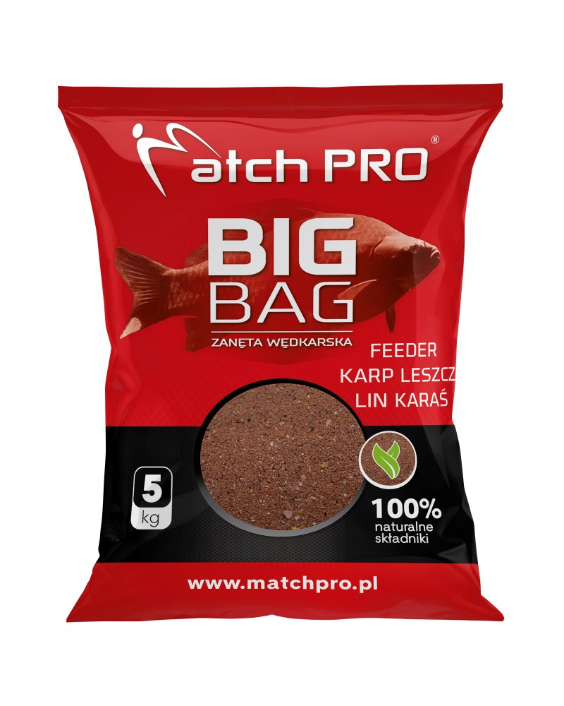 Zanęta MatchPro Big Bag Feeder Karp Leszcz Lin Karaś 5kg