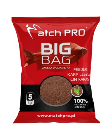 Zanęta MatchPro Big Bag Feeder Karp Leszcz Lin Karaś 5kg