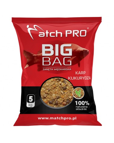 Zanęta MatchPro Big Bag Karp Kukurydza 5kg