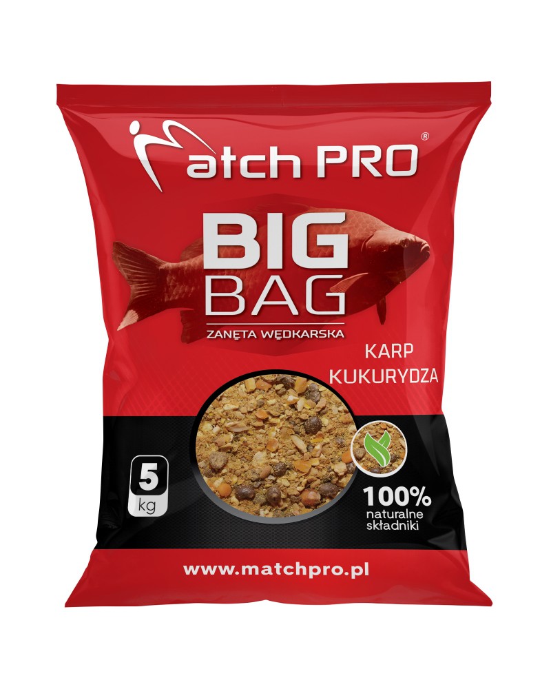 Zanęta MatchPro Big Bag Karp Kukurydza 5kg