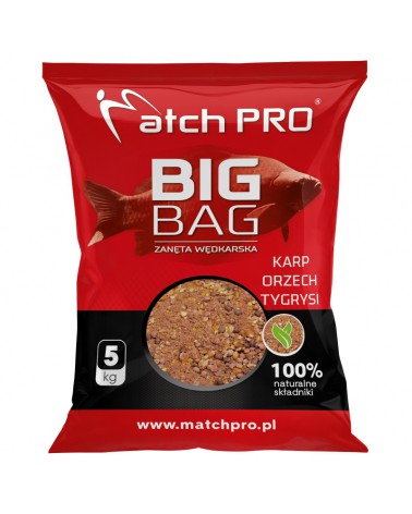Zanęta MatchPro Big Bag Karp Orzech Tygrysi 5kg