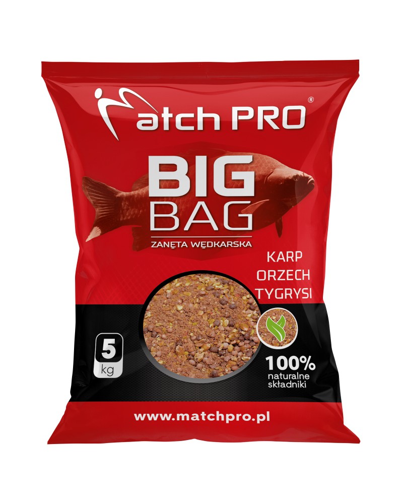 Zanęta MatchPro Big Bag Karp Orzech Tygrysi 5kg