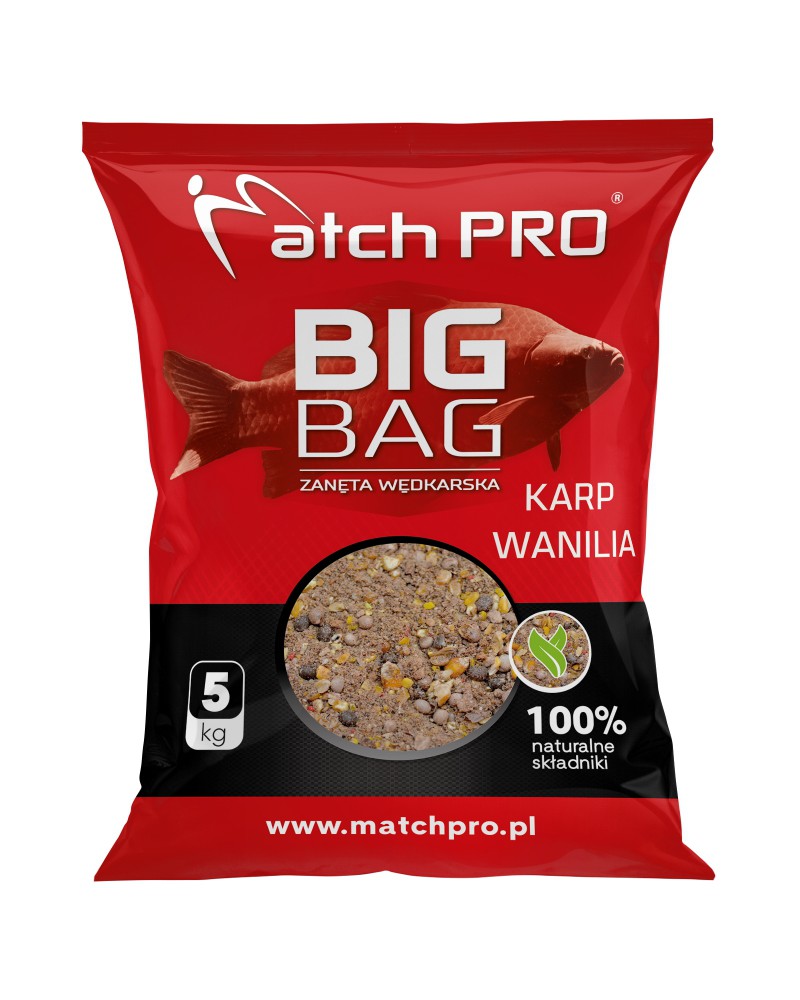 Zanęta MatchPro Big Bag Karp Wanilia 5kg