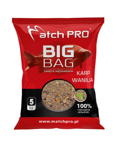 Zanęta MatchPro Big Bag Karp Wanilia 5kg