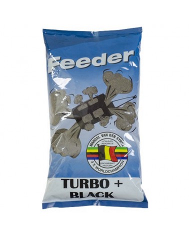 Zanęta Marcel Van Den Eynde Feeder Turbo+ Black 1kg
