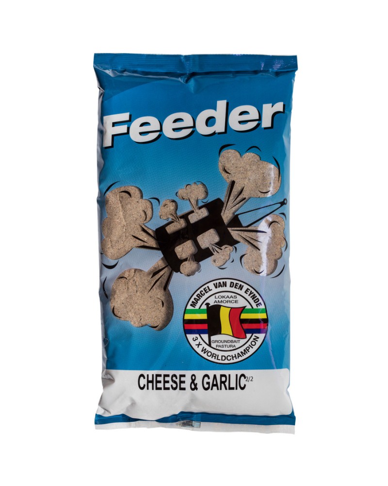 Zanęta Marcel Van Den Eynde Feeder Cheese&Garlic 2/2 1kg