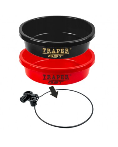 Miska czarna Traper 26cm