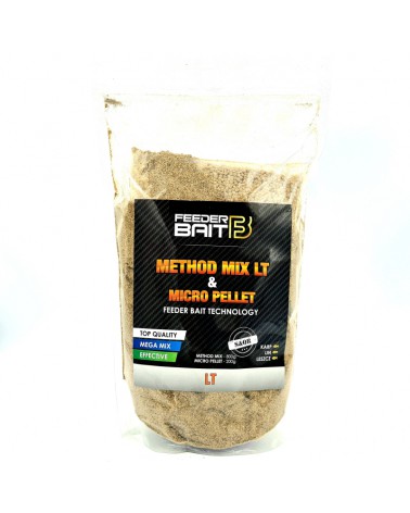 Zanęta Feeder Bait Method Mix LT 800g + micro pellet  200g