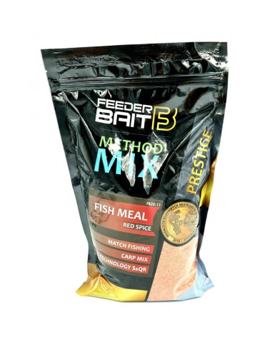 Zanęta Feeder Bait Method Mix Prestige Fish Meal Red Spice 800g