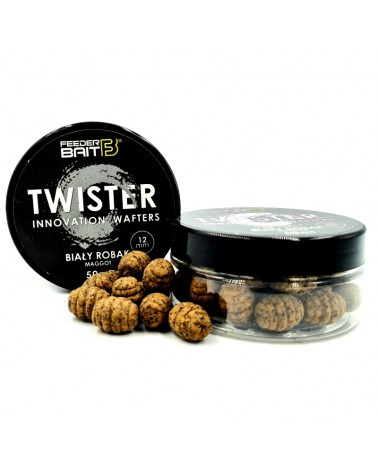 Twister Wafters Feeder Bait Maggot Biały Robak 12mm 75ml
