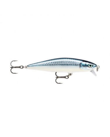 Wobler Rapala Flat Rap 8cm 7g BAP Baby Aspius do 1.8m pływający