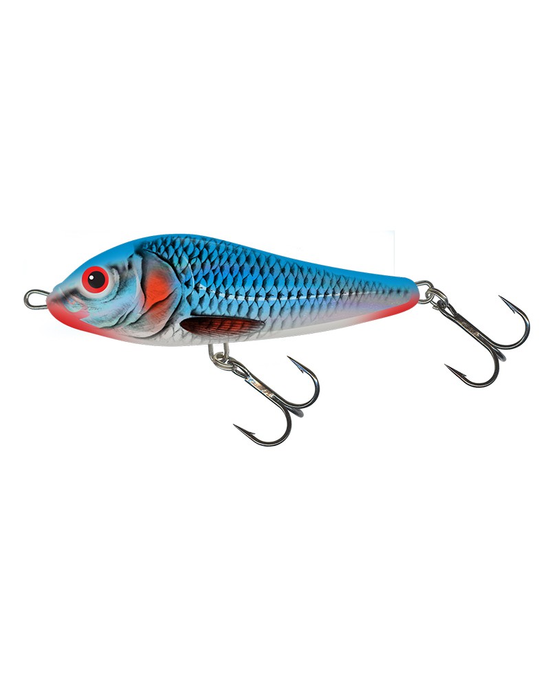 Wobler Salmo Rattlin' Slider 8cm 20g Bleeding Blue Shad 0.5-1m sinking/tonący
