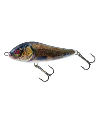 Wobler Salmo Rattlin' Slider 11cm 47g Super Natural Tench do 2m sinking/tonący