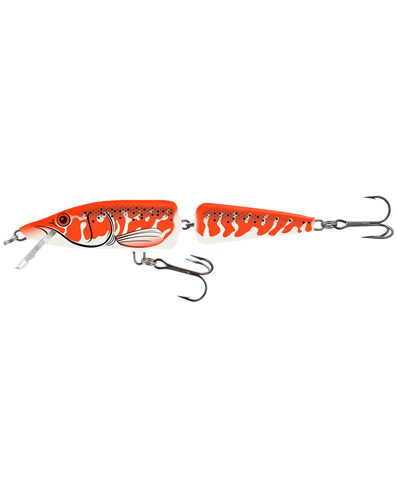 Wobler Salmo Pike Jointed 11cm 13g Albino Pike 0.5-1m floating/pływający