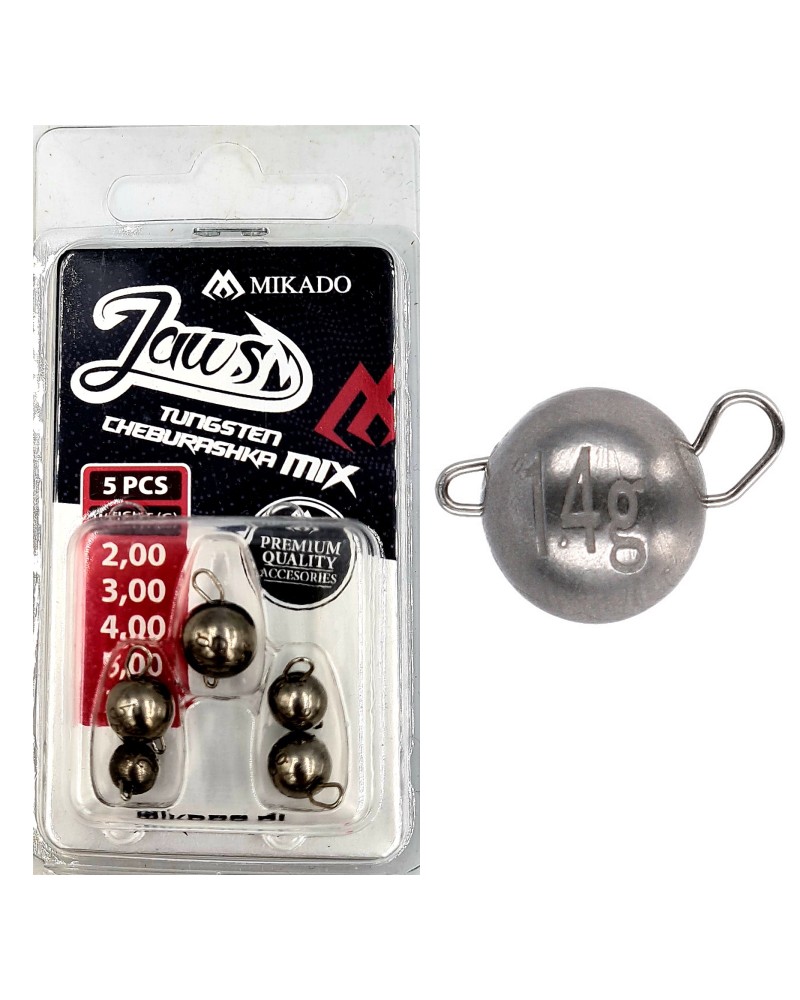 Cheburashka Wolframowa Mikado Jaws Komplet (2/3/4/5/7G)