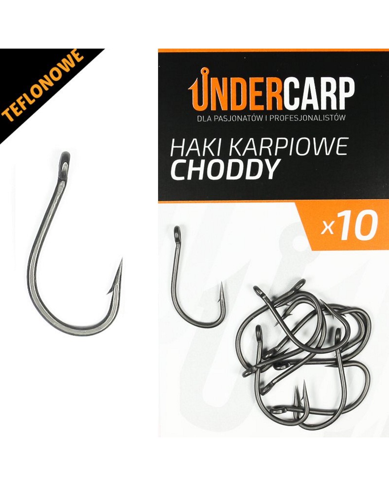 Teflonowe Haki Undercarp Karpiowe Choddy 2