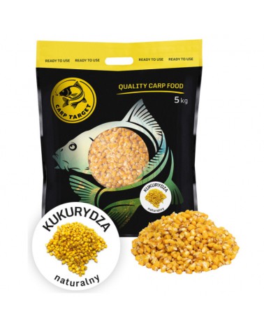 Gotowa Kukurydza Wędkarska Carp Target Naturalna 5 kg