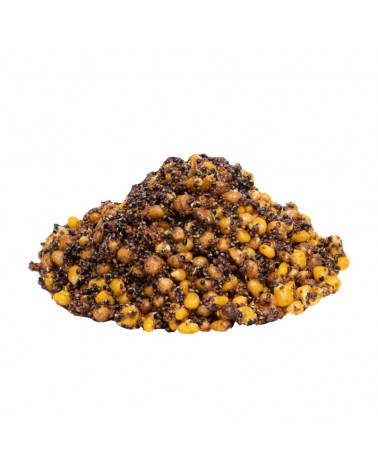 Mix Ziaren Carp Target Kukurydza Orzech Tygrysi Konopia Rzepik 5kg