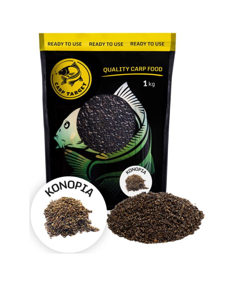 Gotowa Konopia Wędkarska Carp Target  1kg