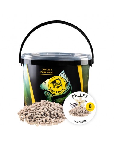 Pellet Zanętowy Carp Target Wanilia 8mm 7kg