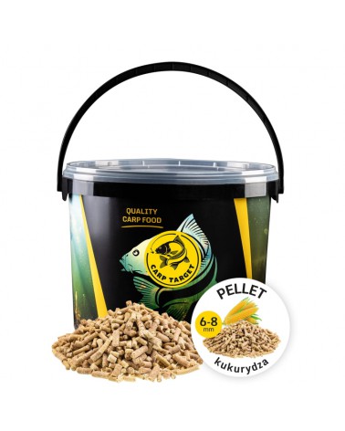 Pellet Zanętowy Carp Target Kukurydza 8mm 7kg