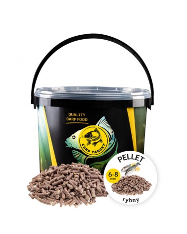 Pellet Zanętowy Carp Target Rybny 8mm 7kg