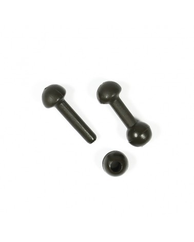 Koralik Heli/Chod Undercarp - Zielony 10szt.